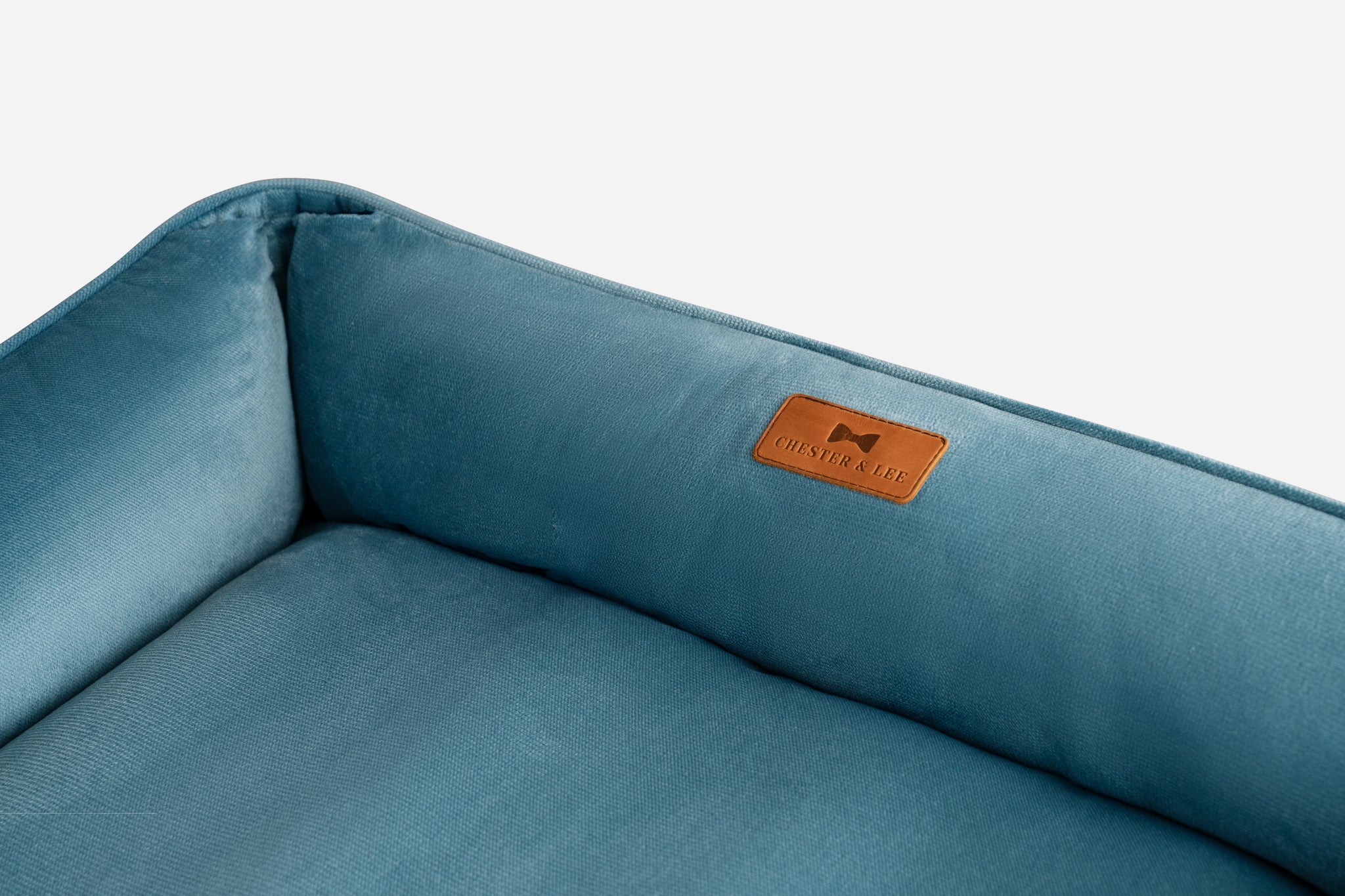 Chester & Lee | Vibrant Velvet Sleeper Dog Bed Tiffany by Chester & Lee