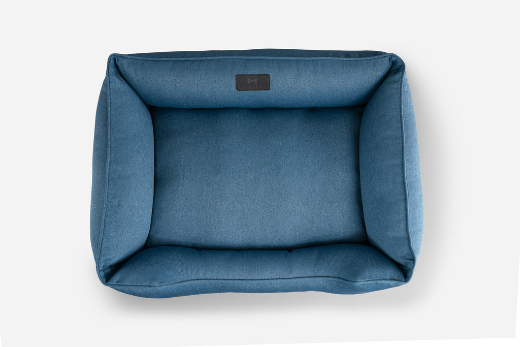 Chester & Lee | Cotton Sleeper Dog Bed Denim by Chester & Lee