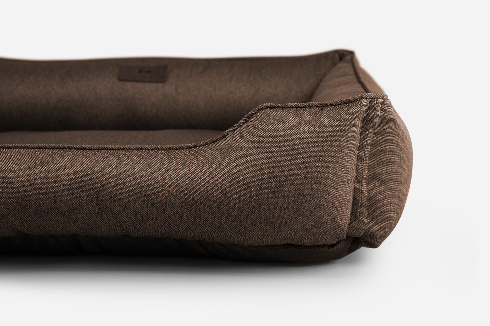 Chester & Lee | Cotton Sleeper Dog Bed Brown by Chester & Lee