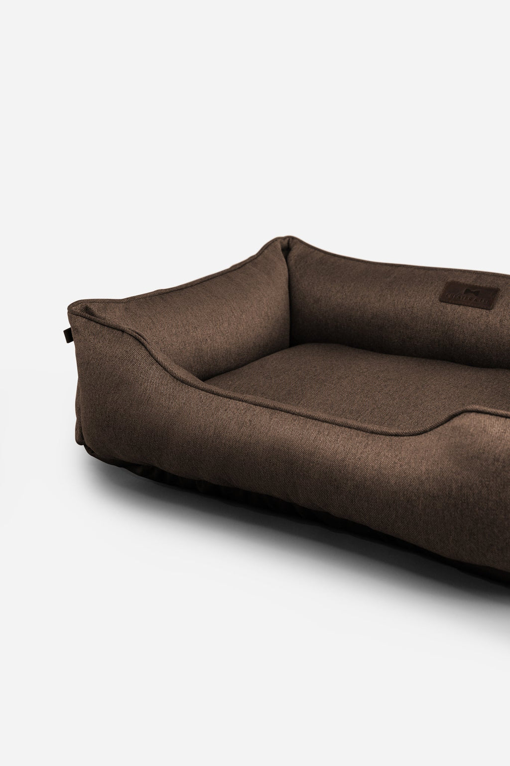 Chester & Lee | Cotton Sleeper Dog Bed Brown by Chester & Lee
