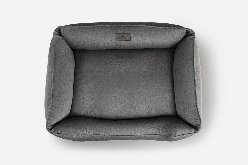 Chester & Lee | Cotton Sleeper Dog Bed Gray by Chester & Lee