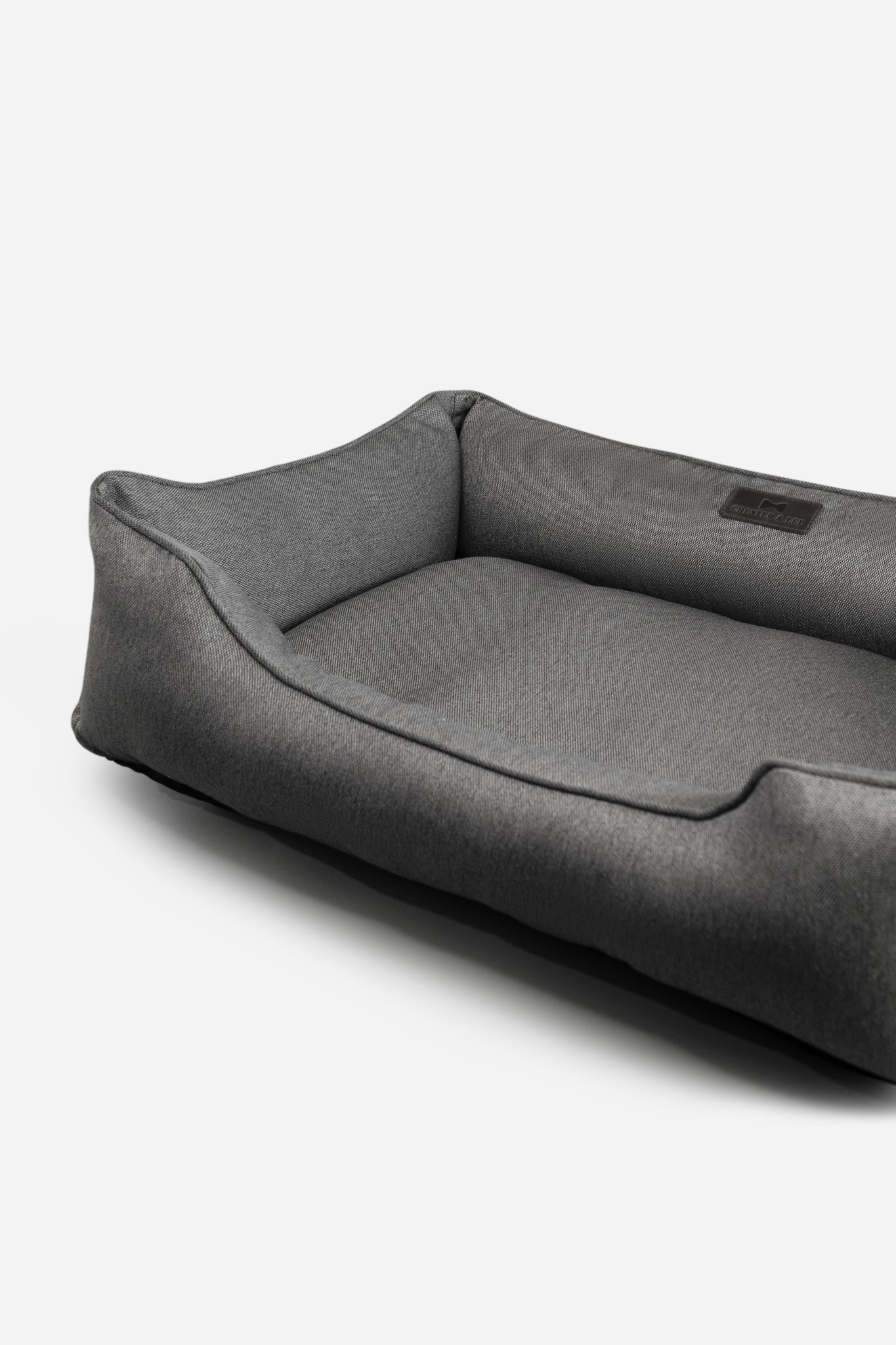 Chester & Lee | Cotton Sleeper Dog Bed Gray by Chester & Lee