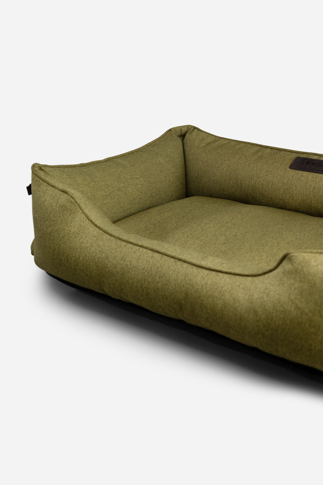 Chester & Lee | Cotton Sleeper Dog Bed Olive by Chester & Lee