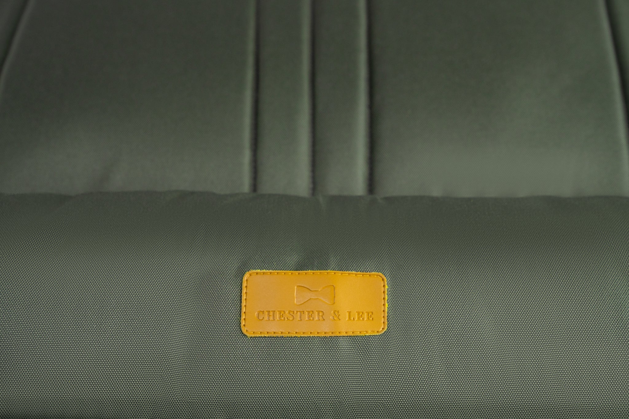 Chester & Lee | Waterproof Lounger Dog Bed Green by Chester & Lee