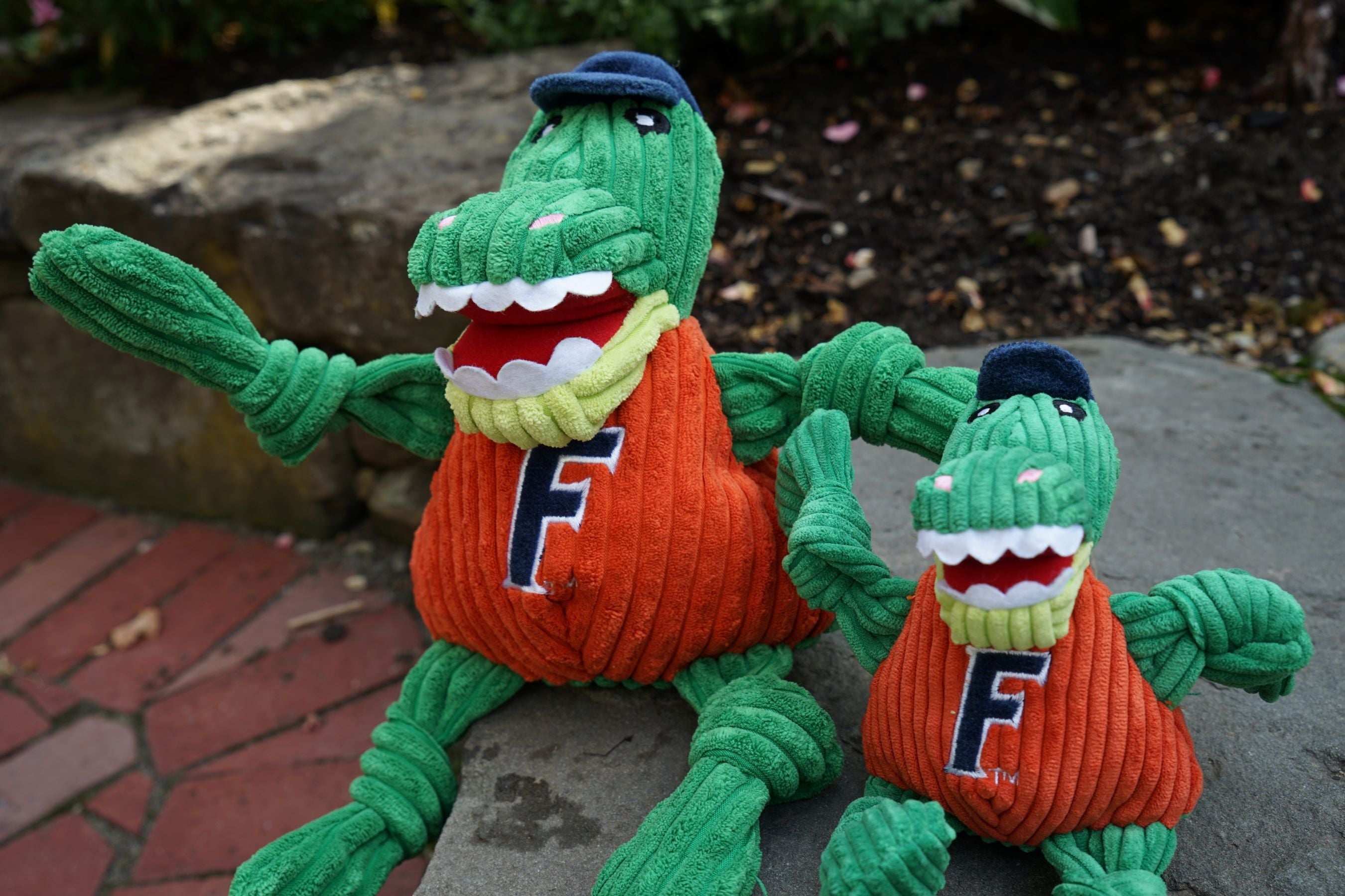 NCAA University of Florida - Albert Gator Knottie® Plush Dog Toy by HuggleHounds