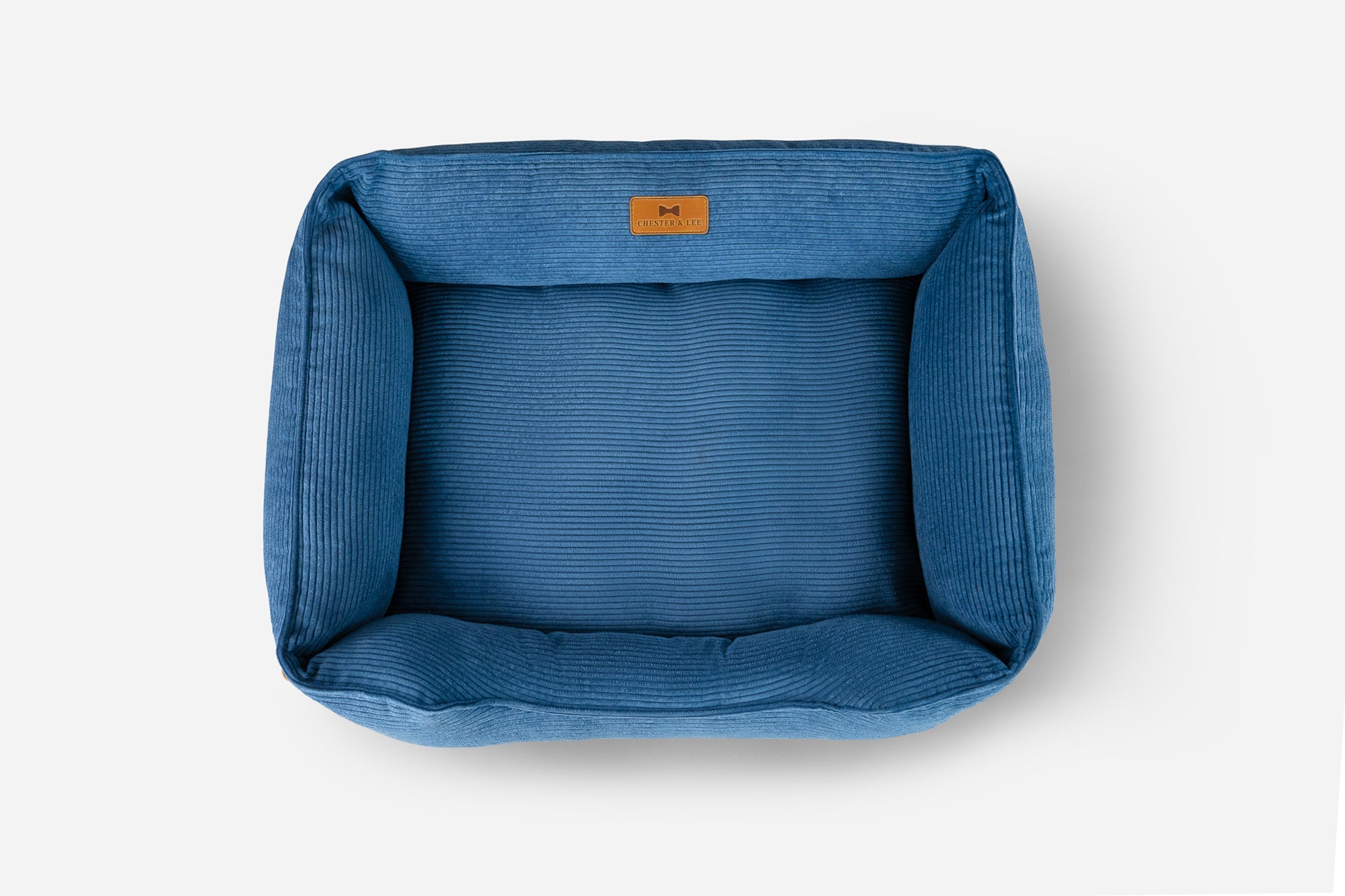 Chester & Lee | Fancy Corduroy Sleeper Dog Bed by Chester & Lee