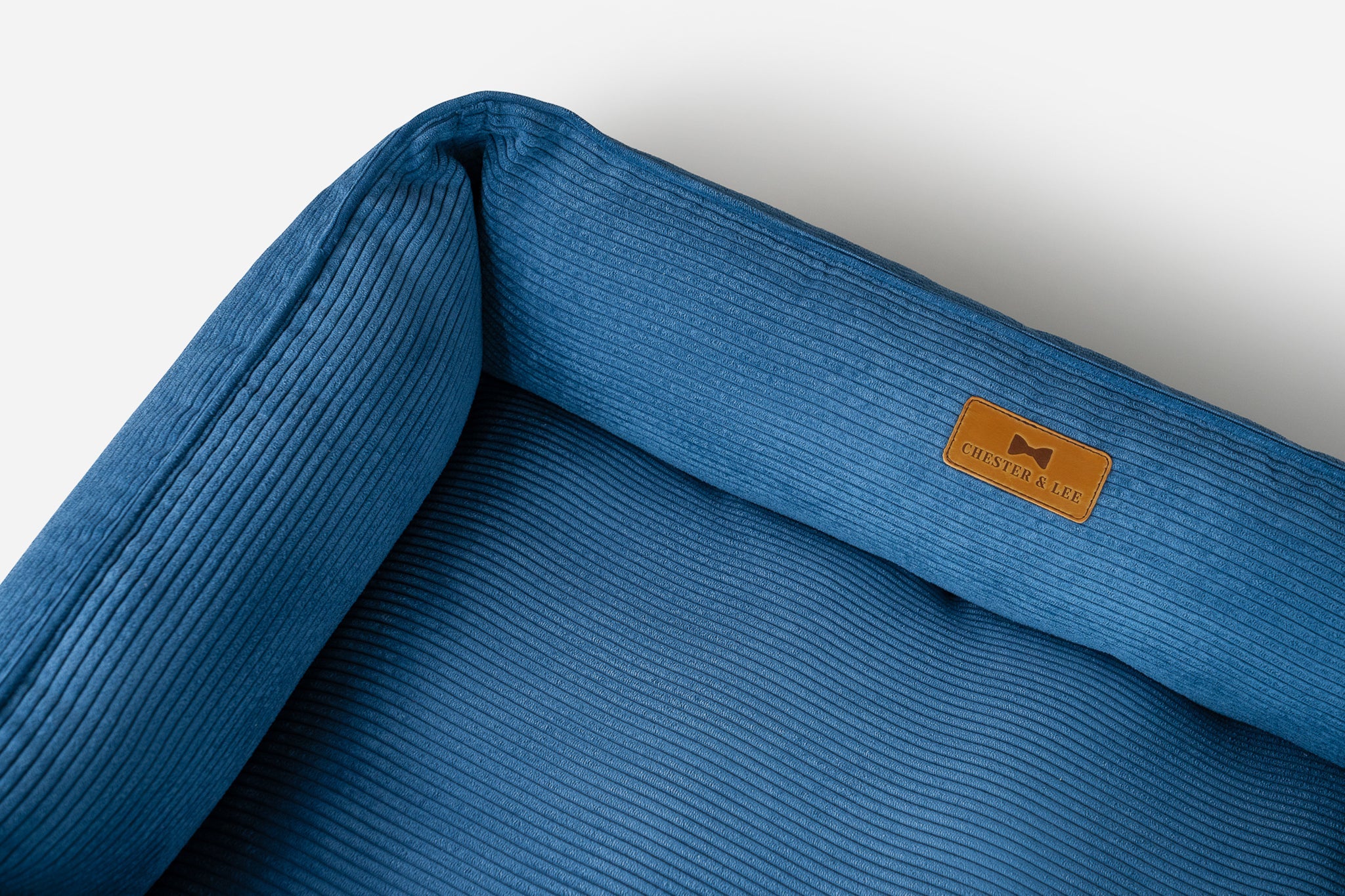 Chester & Lee | Fancy Corduroy Sleeper Dog Bed by Chester & Lee