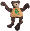 NCAA Baylor University, Bruiser the Bear Knottie® Plush Dog Toy by HuggleHounds