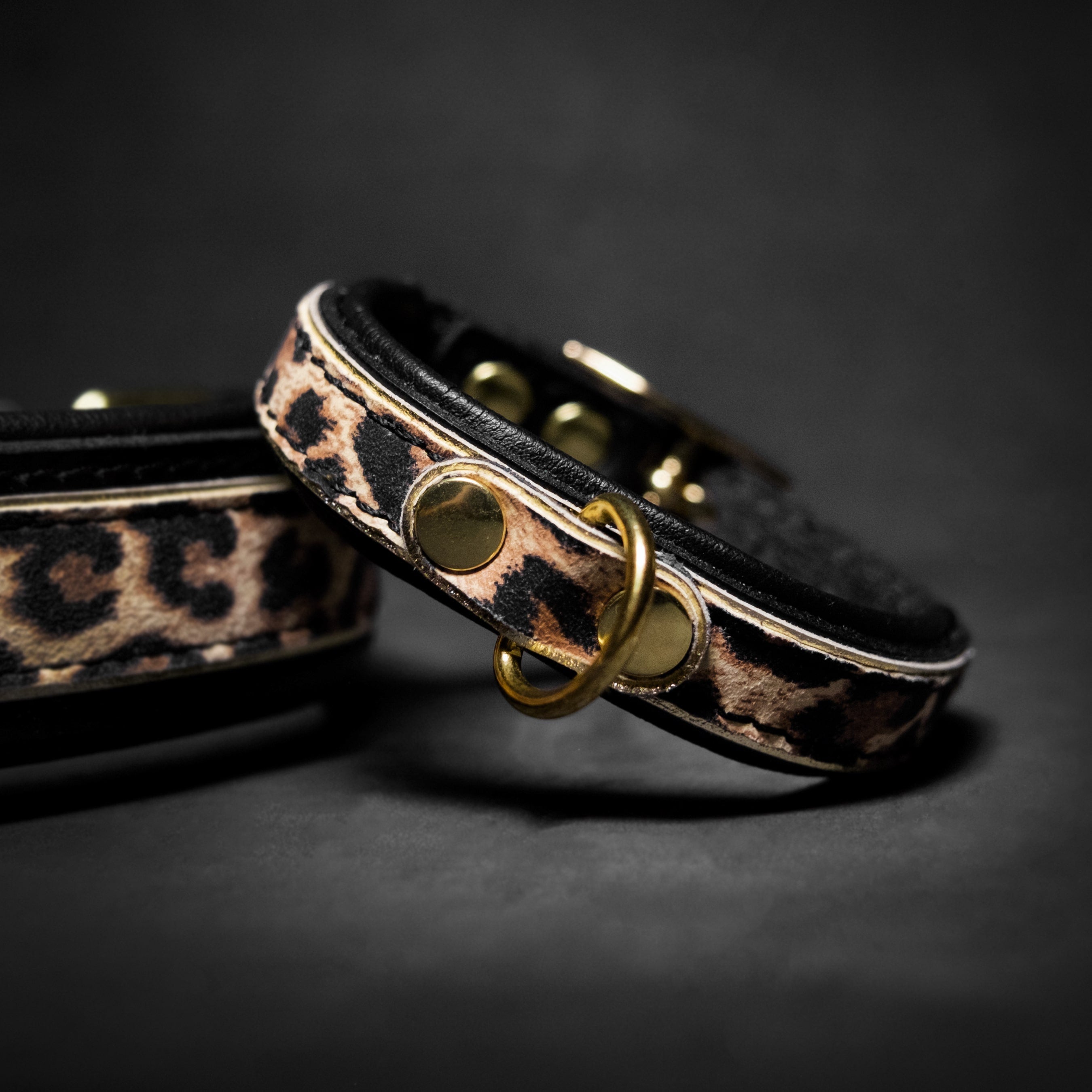 The Leopard Puppy Collar by Bestia Dog Gear