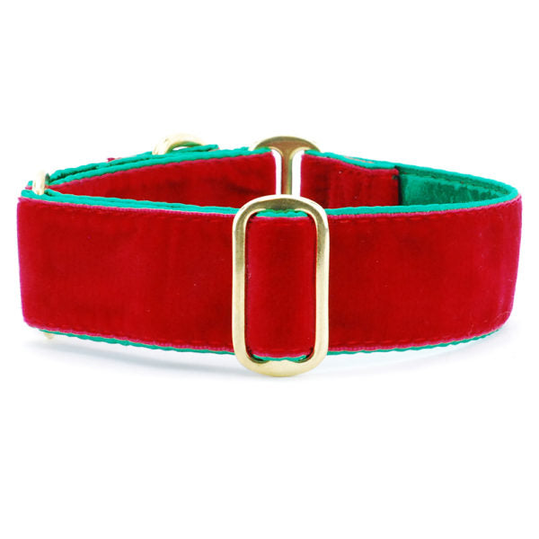 Velvet Martingale Dog Collars – Custom Design Your Own by 2 Hounds Design