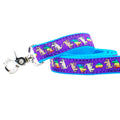 1″ Choose Love Teddy The Dog Ribbon Dog Leash by 2 Hounds Design