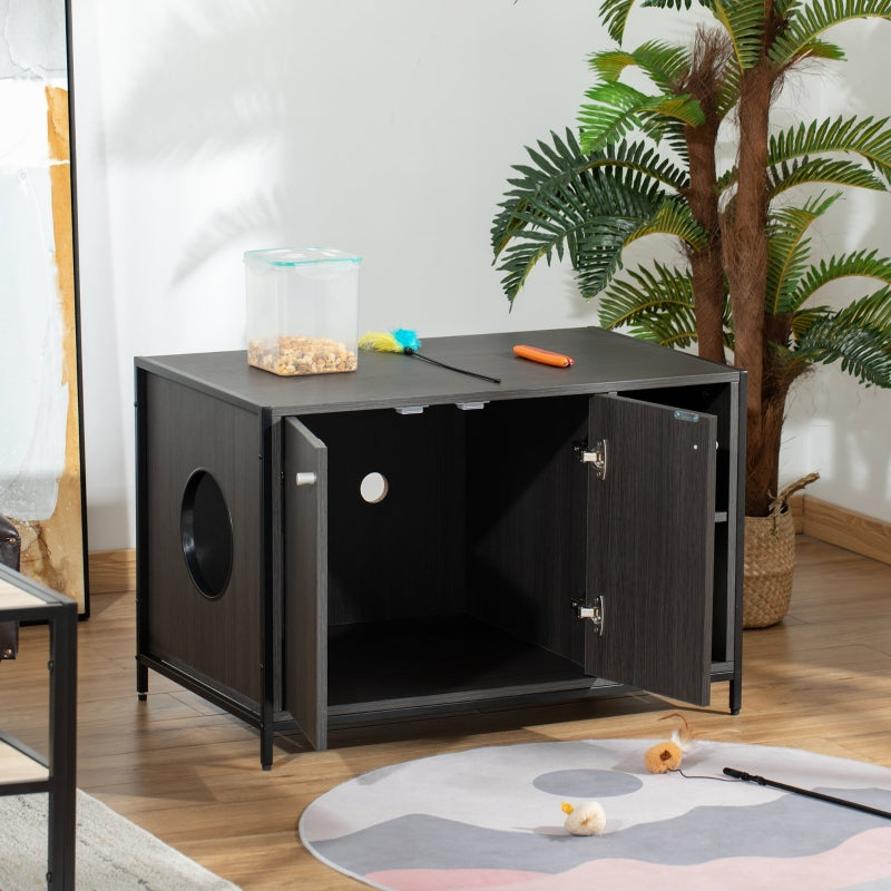 Hidden Cat Litter Box Enclosure by Furr Baby Gifts