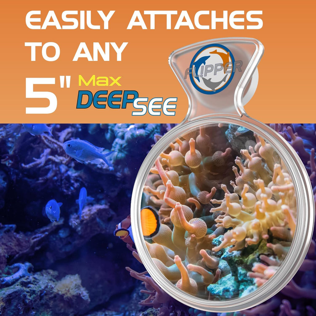 DeepSee Viewer Clear Max 5" - Orange Filter by Flipper Aquarium Products