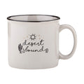 Desert Bound Grey Campfire Mug | 13 oz. by The Bullish Store