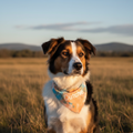 Custom Tie Dye Dog Bandana by Happy Tails Outfitters
