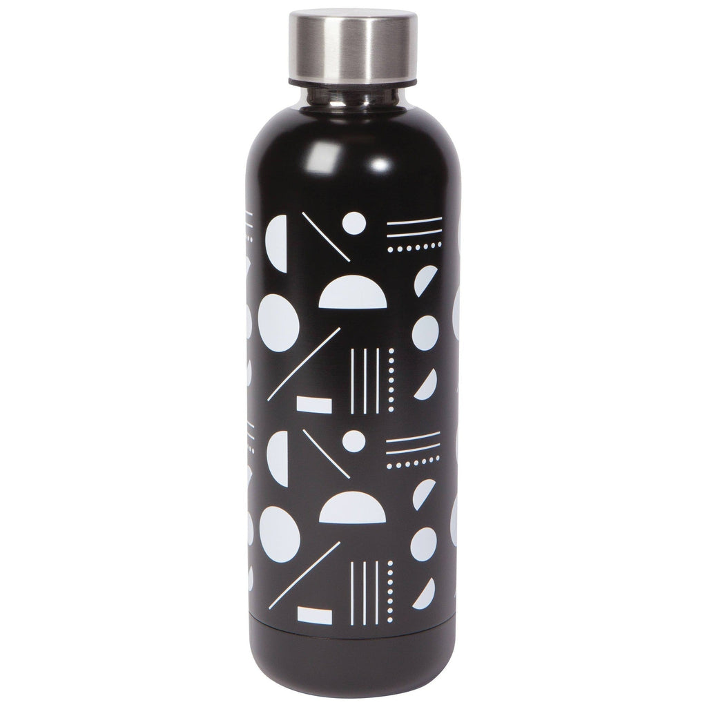 Domino Stainless Steel Water Bottle | Double Walled Reusable Drinkware | 17oz | Gift for Her by The Bullish Store
