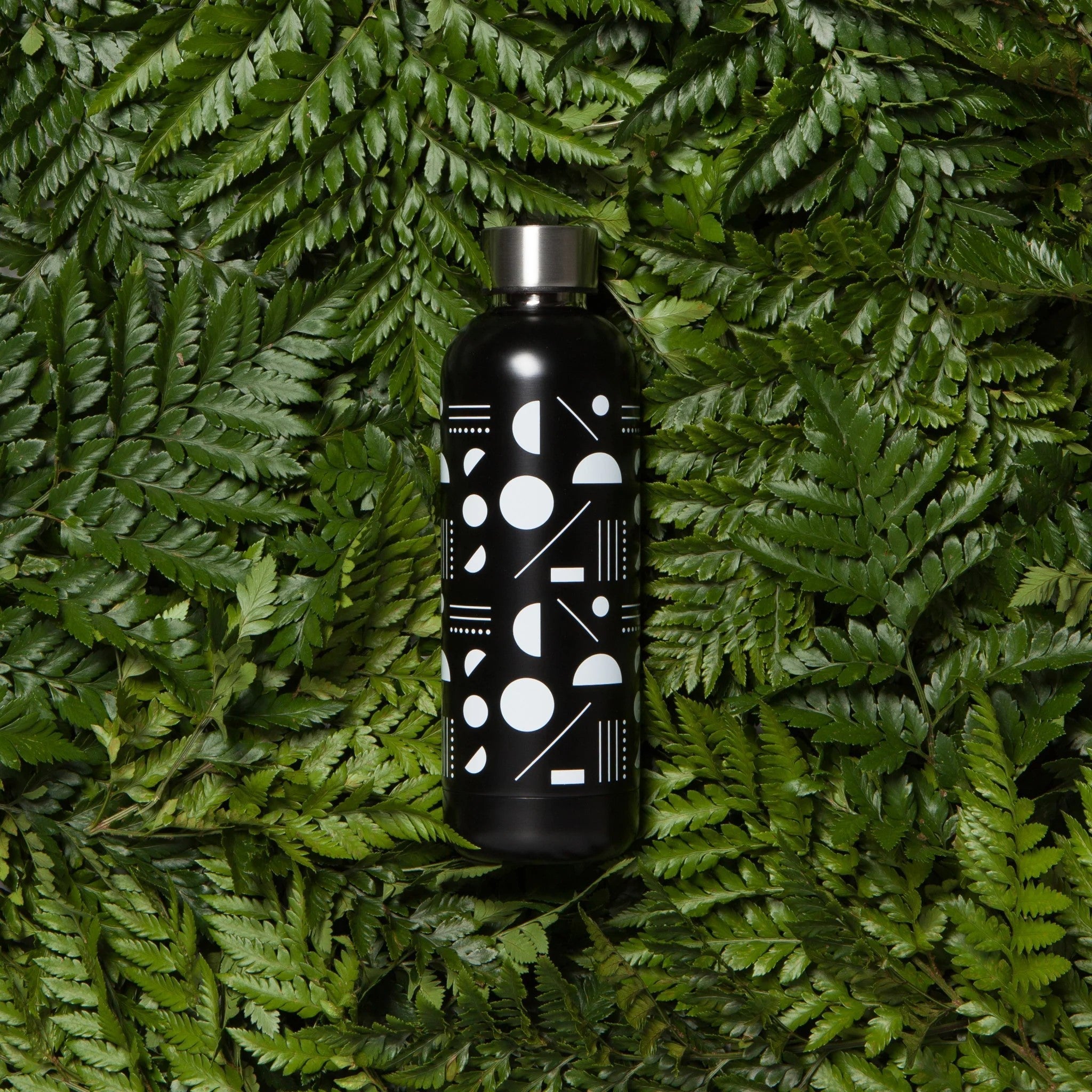 Domino Stainless Steel Water Bottle | Double Walled Reusable Drinkware | 17oz | Gift for Her by The Bullish Store