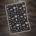 Domino Woven Cotton Jacquard Dishtowel | Geometry Modern Hand Tea Dish Cloth | 18" x 28" by The Bullish Store