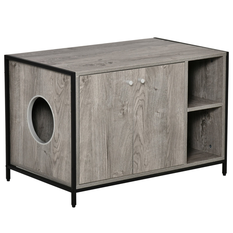 Hidden Cat Litter Box Enclosure by Furr Baby Gifts