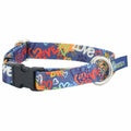 Love Graffiti Blue Dog Collar – EarthStyle by 2 Hounds Design