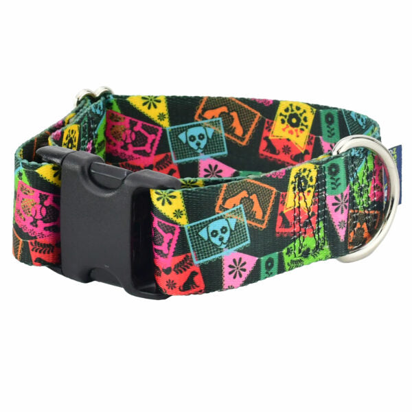 Paper Flags Dog Collar – EarthStyle by 2 Hounds Design