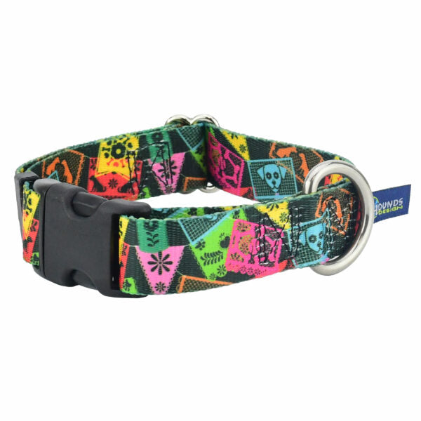 Paper Flags Dog Collar – EarthStyle by 2 Hounds Design