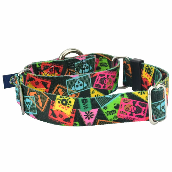 Paper Flags Martingale Dog Collar – EarthStyle by 2 Hounds Design