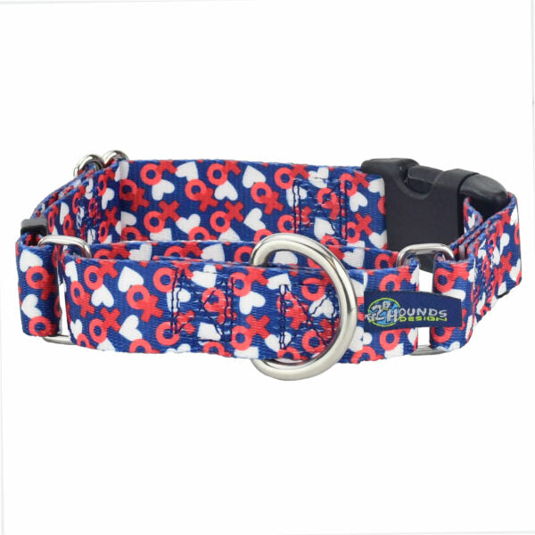 XO Buckle Martingale Dog Collar – EarthStyle by 2 Hounds Design