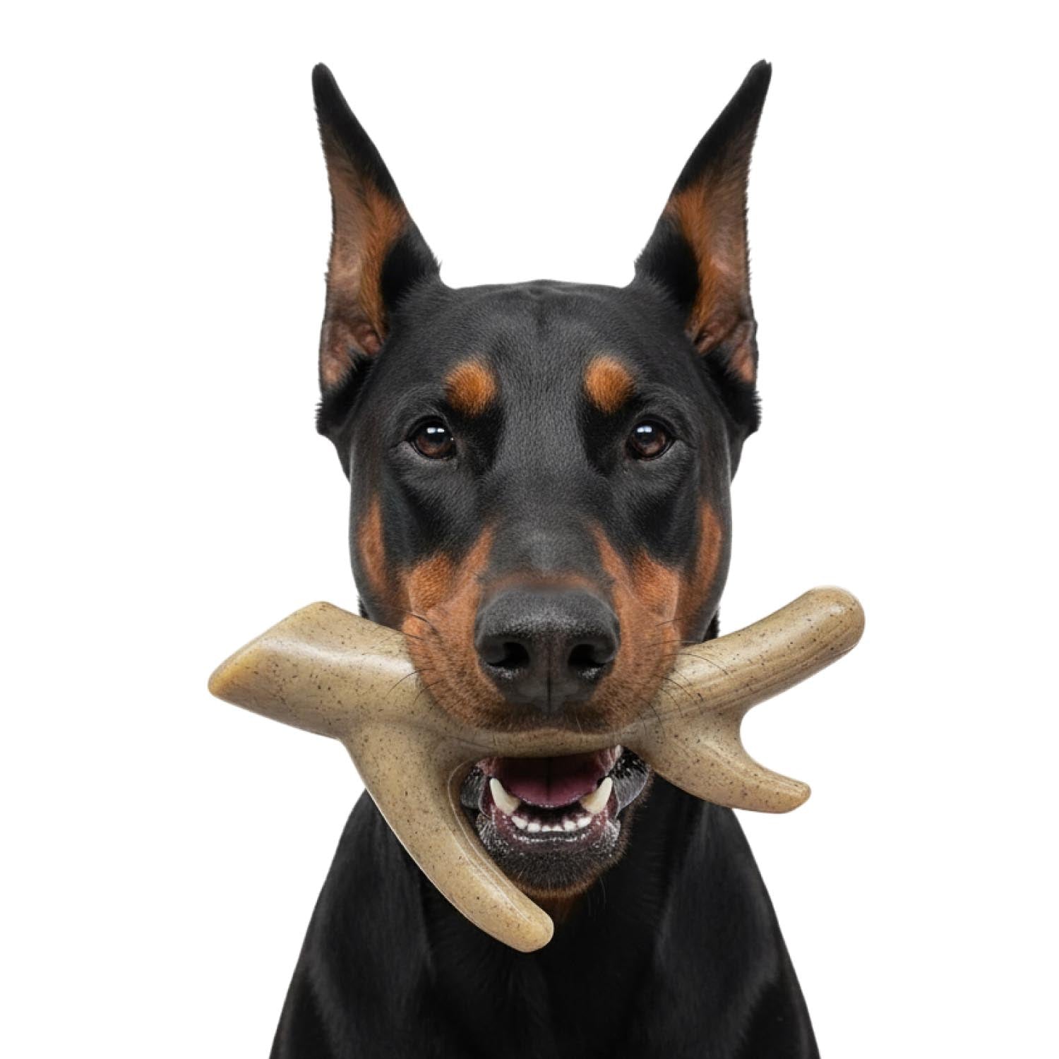 Ever Antler Nylon Chew Bone | Elk Antler Shaped Dog Toy for Aggressive Chewers | SodaPup by SodaPup/True Dogs, LLC