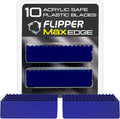 Flipper Edge Standard Acrylic Safe Plastic Blades 10 Pack by Flipper Aquarium Products