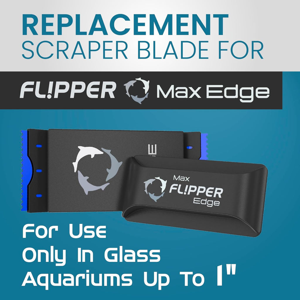 Flipper Edge Standard Acrylic Safe Plastic Blades 10 Pack by Flipper Aquarium Products