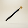 Essential Oil Diffuser Pen in Lemon | Includes 1 ml of Essential Oil and 2 Lava Beads | Refillable by The Bullish Store