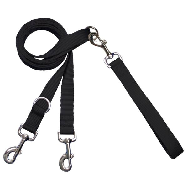 Euro Dog Leash Double Connection (Multiple Color Options) by 2 Hounds Design