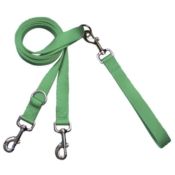 Euro Dog Leash Double Connection (Multiple Color Options) by 2 Hounds Design