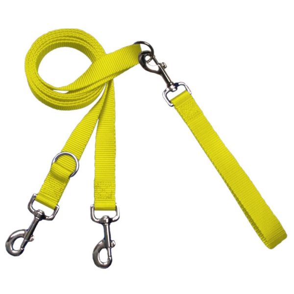 Euro Dog Leash Double Connection (Multiple Color Options) by 2 Hounds Design