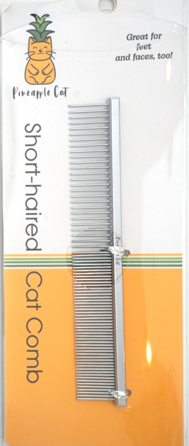 Short-haired cat comb by The Charleston Cat Groomer