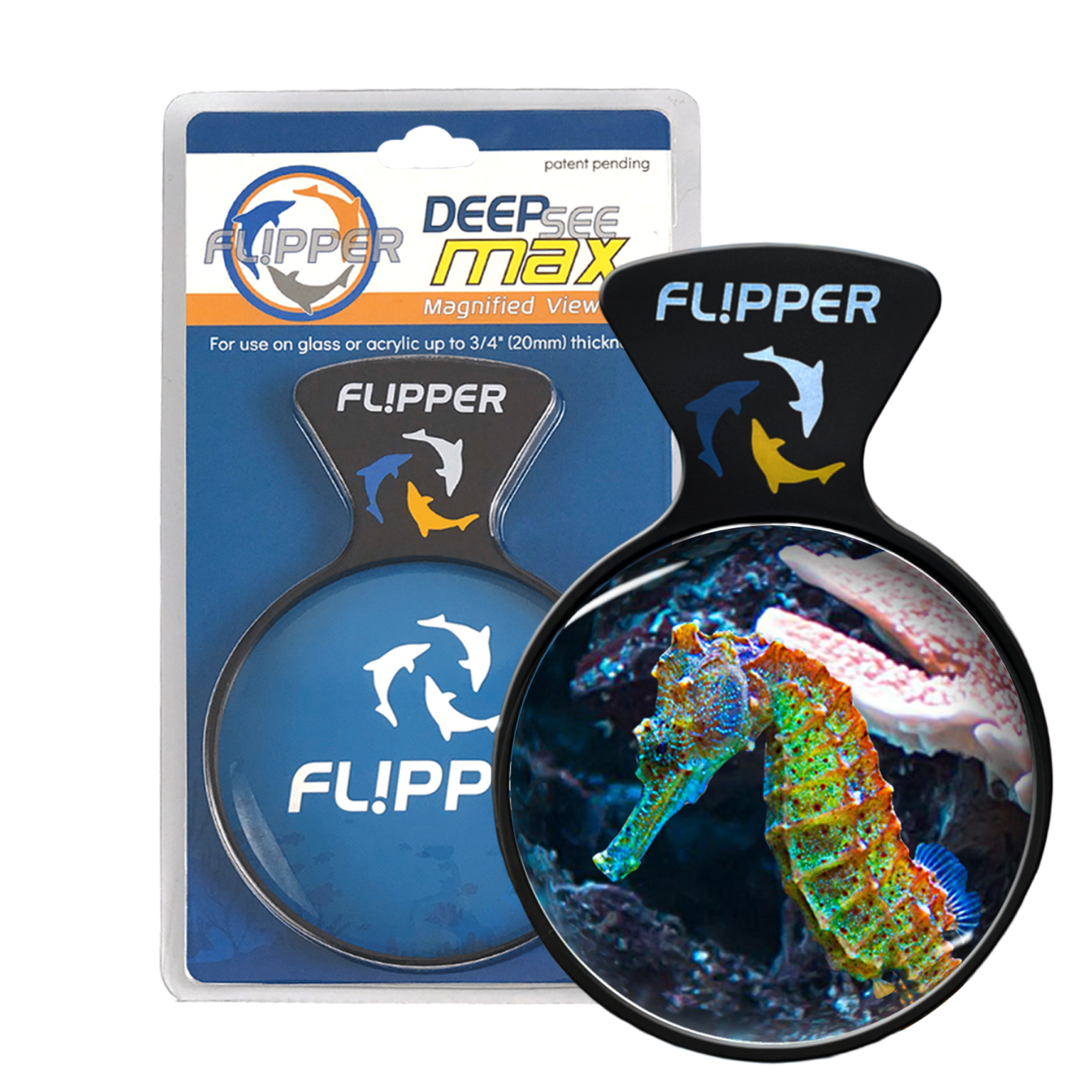 DeepSee Viewer Black Max 5" by Flipper Aquarium Products