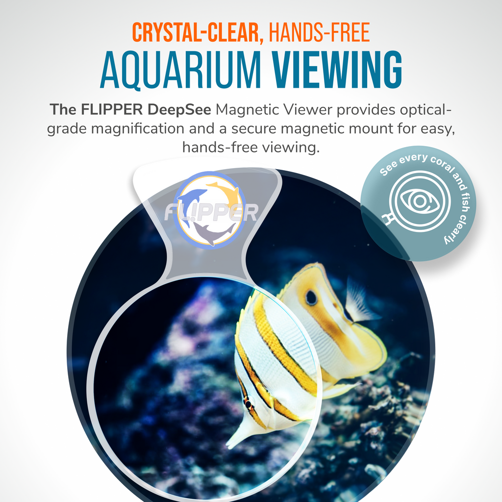 DeepSee Viewer Clear Max 5" by Flipper Aquarium Products