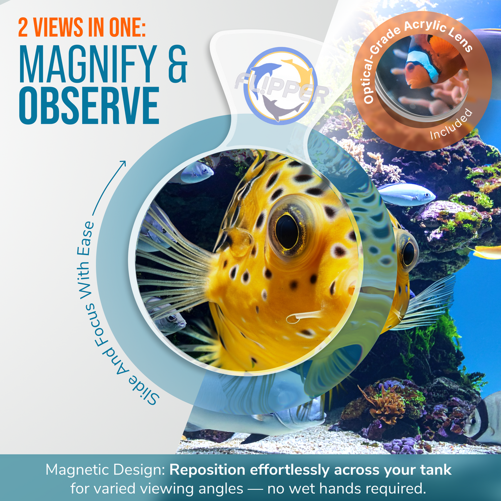 DeepSee Viewer Clear Max 5" by Flipper Aquarium Products