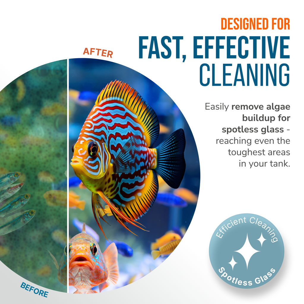 Flipper FLOAT 2 in 1 Magnetic Aquarium Algae Cleaner (Standard) by Flipper Aquarium Products