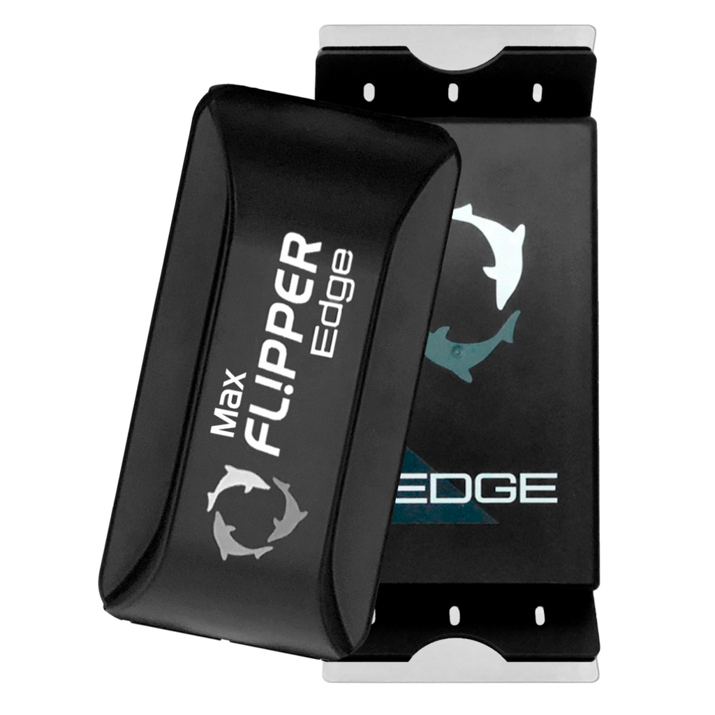 Flipper Edge 2 in 1 Floating Magnetic Aquarium Algae Cleaner (MAX) by Flipper Aquarium Products