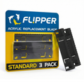 Flipper Standard ABS Replacement Blades 3 Pack - Acrylic Tanks by Flipper Aquarium Products