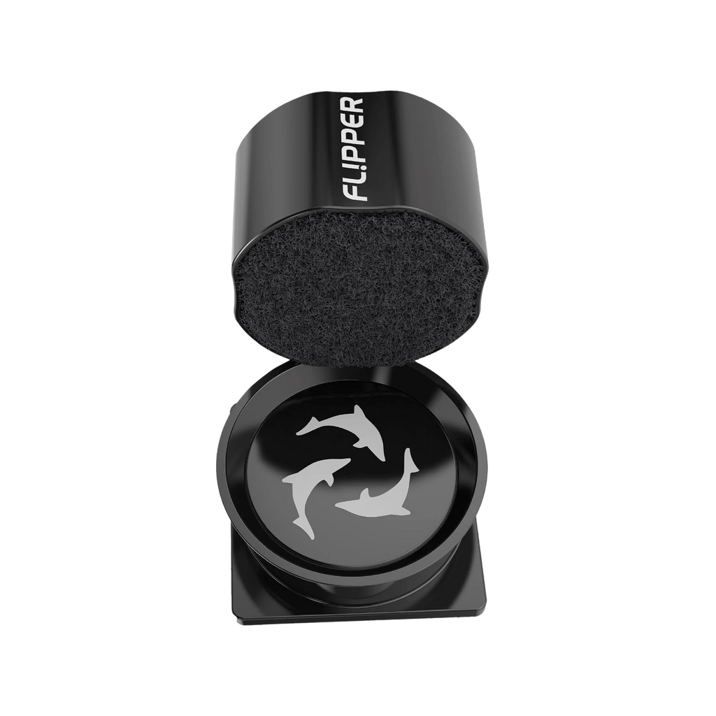 Flipper Pico Black 2-in-1 Aquarium Magnet Cleaner by Flipper Aquarium Products