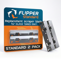 Flipper Standard Stainless Steel Replacement Blades 2 Pack by Flipper Aquarium Products