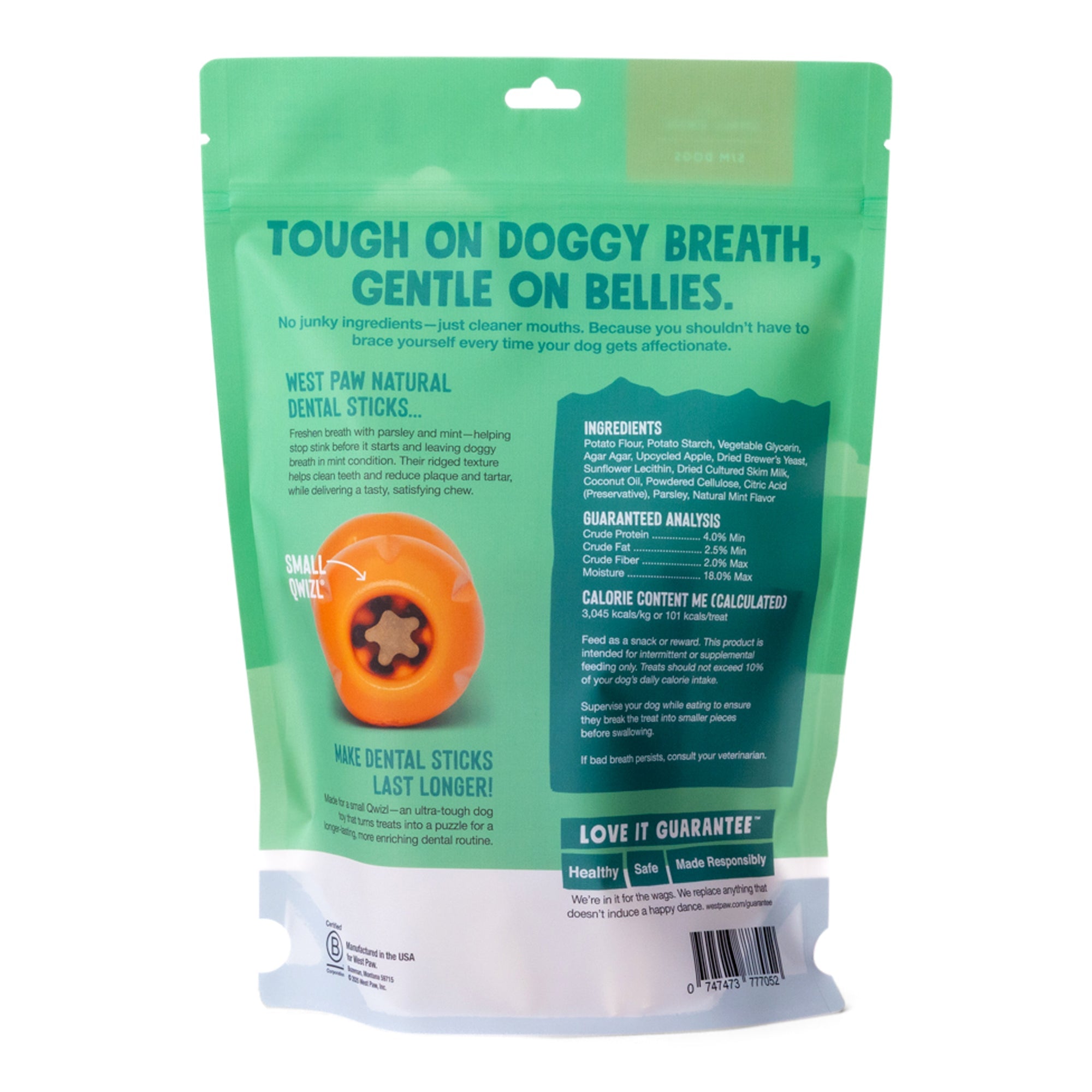 Natural Dental Sticks Small by West Paw