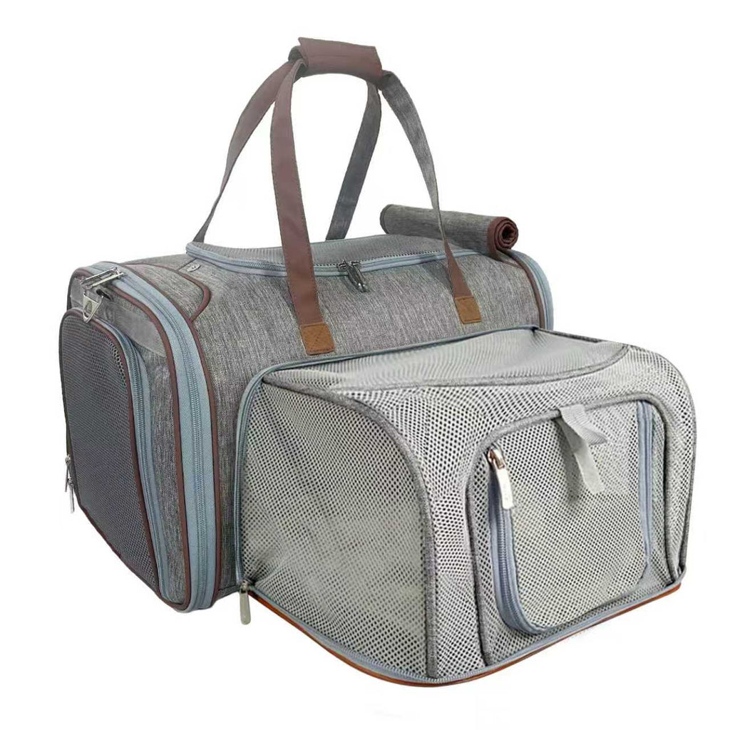 Mr. Peanut's Gold Series Big Apple XL Expandable Pet Carrier V3.0 by Mr. Peanut's Pet Carriers