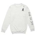 Crew Neck Fleece: Dog is Joy-Mistletoe (Holiday) by Dog is Good