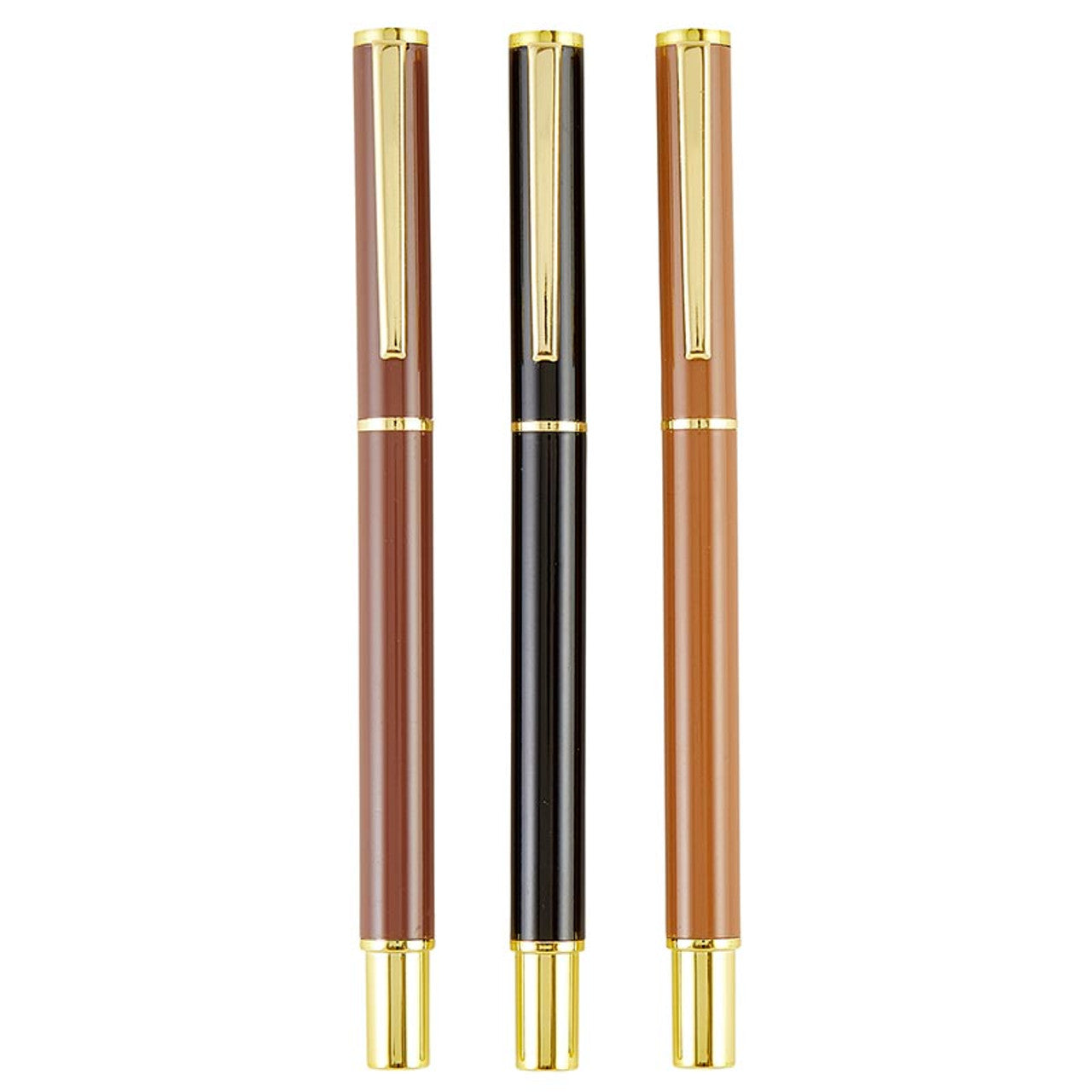 Favorite Memories 3 Piece Pen Set | Father's Day Dad Gift For Him | Set Of 3 Giftable Pens in Plaid Box | Refillable by The Bullish Store
