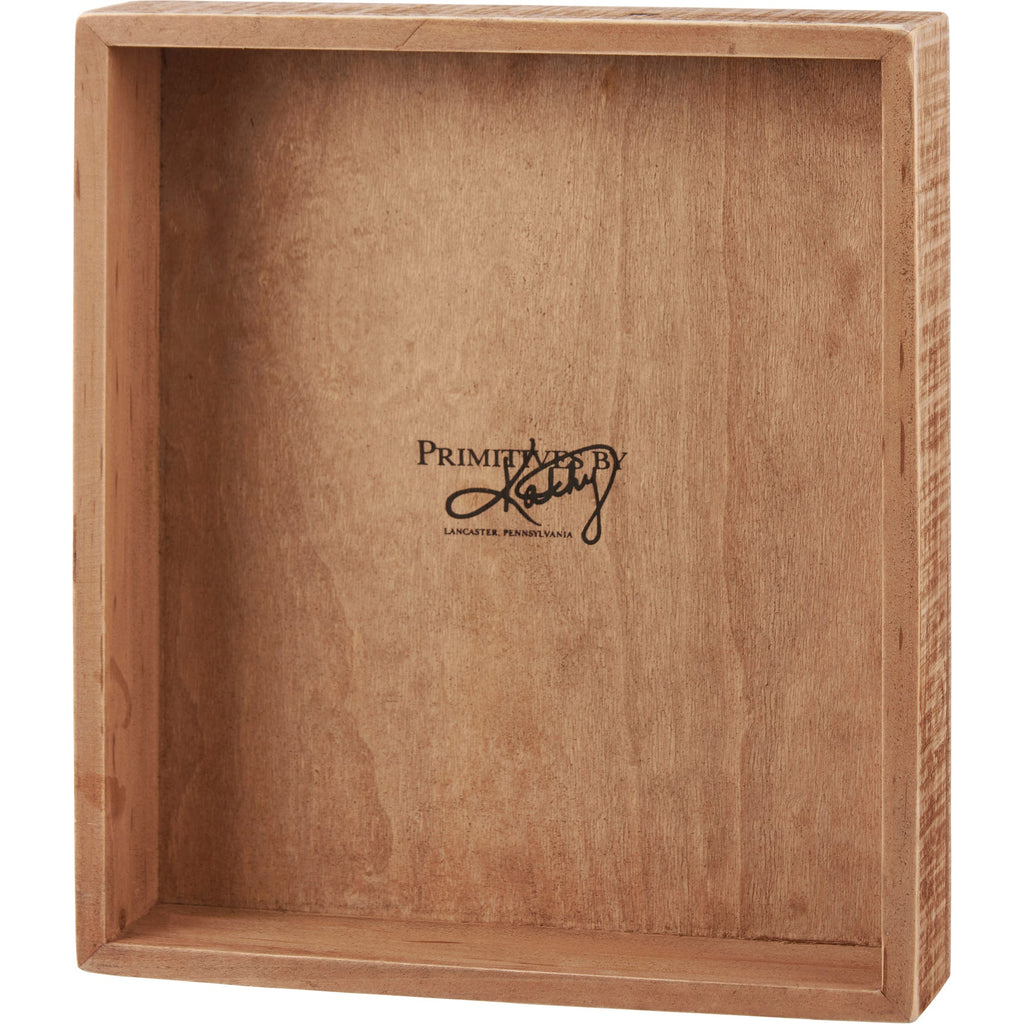 Female Box Sign | Female Gender Symbol Wooden Sign Decor | 7.75" x 9" by The Bullish Store