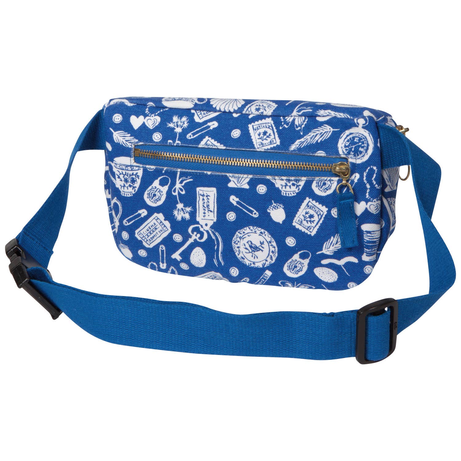 Finders Keepers Cotton Canvas Hip Bag | Adjustable Strap Waist Belt Bag Fanny Pack by The Bullish Store
